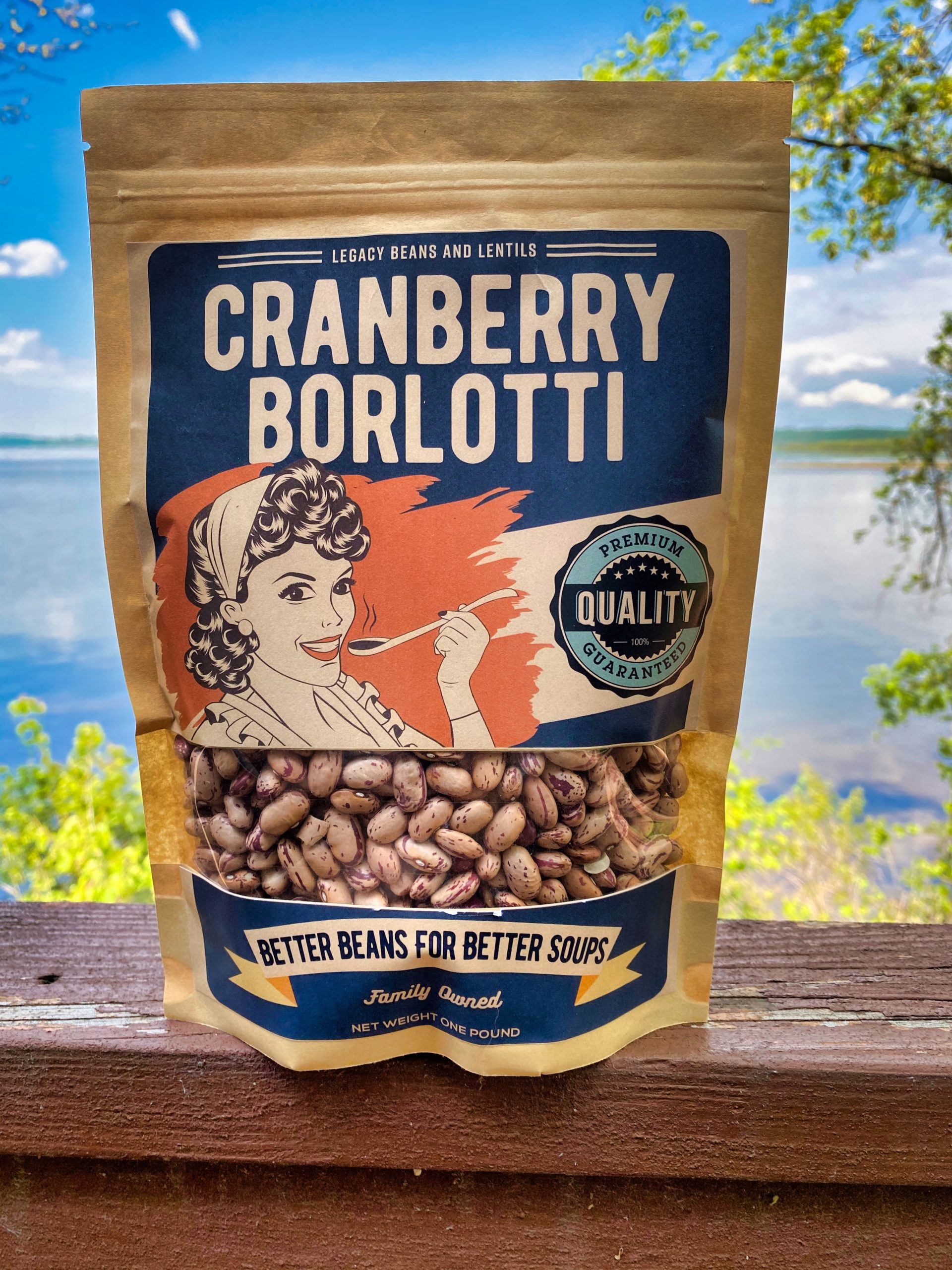 cranberry borlotti bean