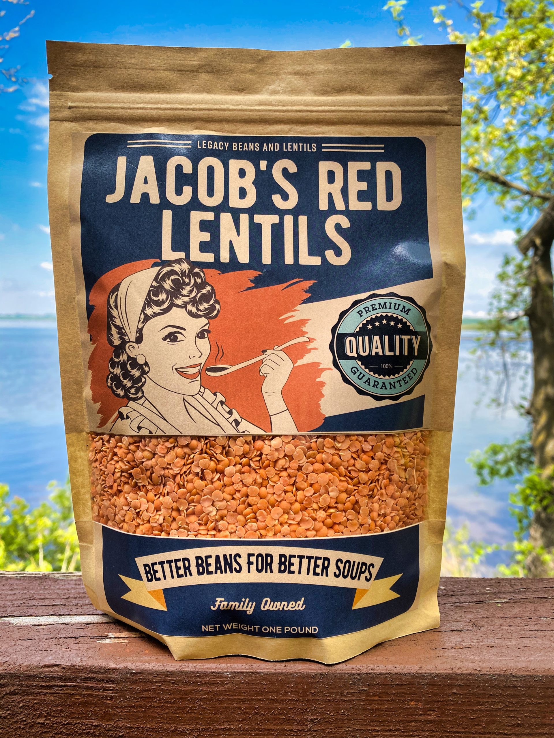 premium red lentils